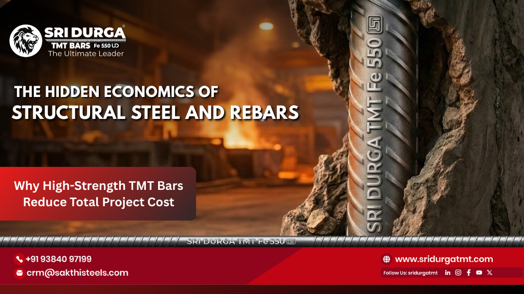 High Strength TMT Bars used in reinforced concrete construction