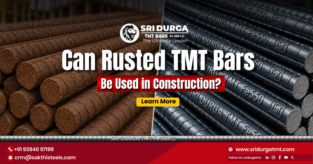 Rusted TMT Bars TMT Bars