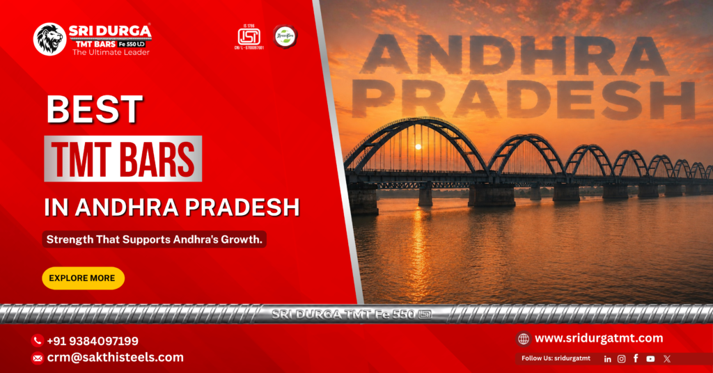 Best TMT bars in Andhra Pradesh